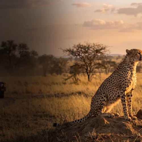 Kuno National Park Cheetah safari packAGE background
