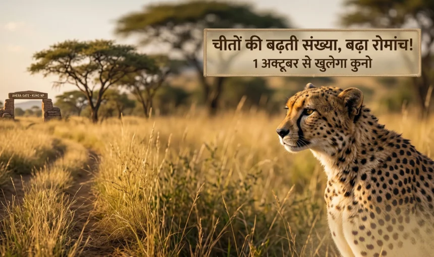 Kuno National Park Reopens on 1st October: Safari Dates, Gate Updates & Booking Guidelines